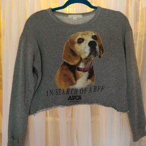 ASPCA Long Sleeve Crop